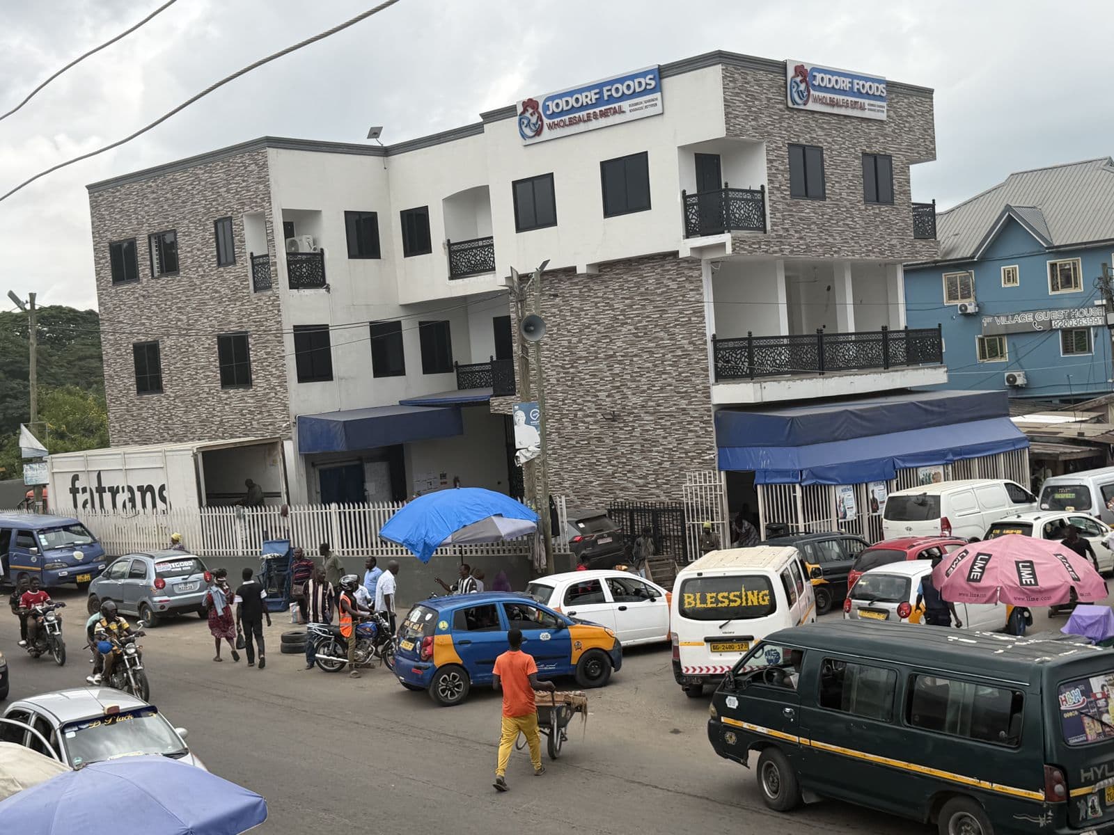 Completed Jodorf commercial project in Kutunse Satellite, Greater Accra